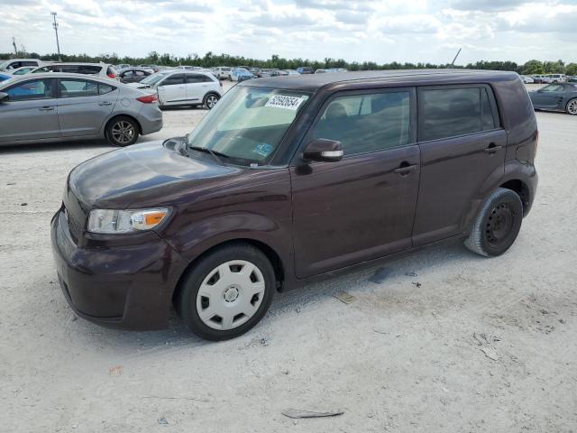 JTLKE50E891078542 - 2009 TOYOTA SCION XB MAROON photo 1