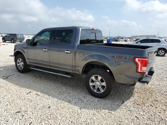 1FTEW1EF3GKD51670 - 2016 FORD F150 SUPERCREW GRAY photo 2