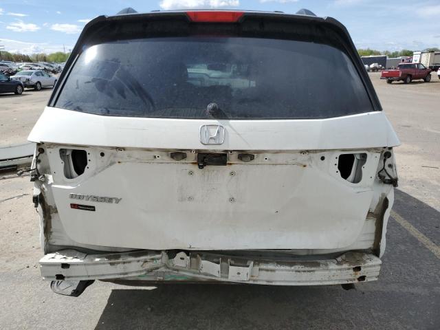 5FNRL5H67BB039919 - 2011 HONDA ODYSSEY EXL WHITE photo 6