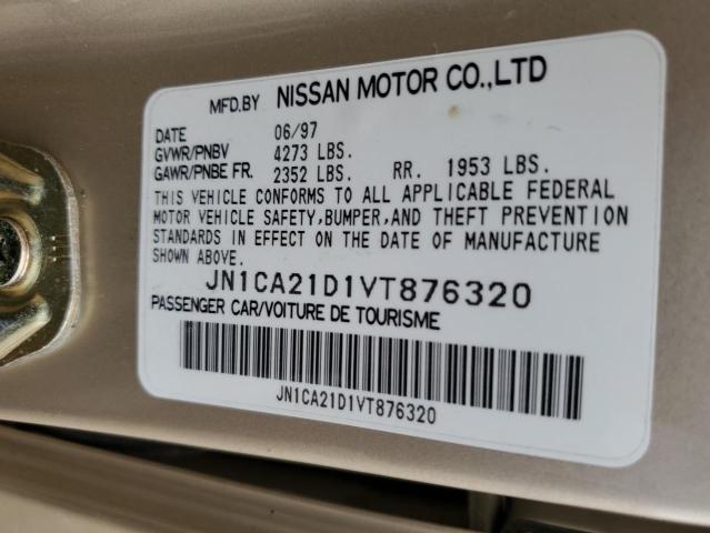 JN1CA21D1VT876320 - 1997 NISSAN MAXIMA GLE TAN photo 12