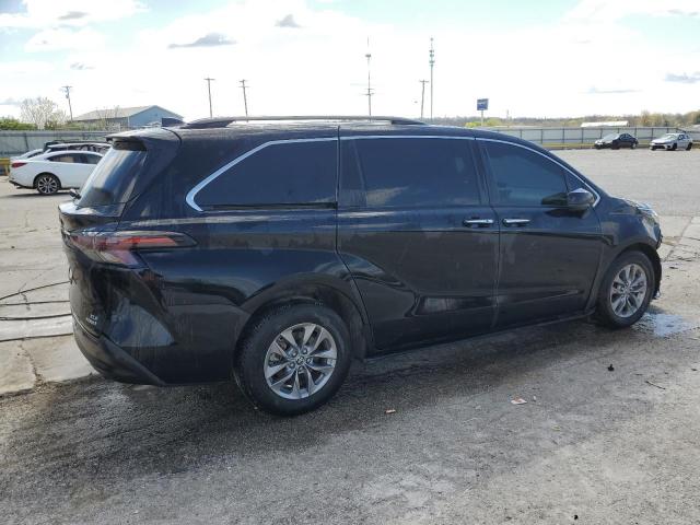 5TDJRKEC0PS177339 - 2023 TOYOTA SIENNA XLE BLACK photo 3