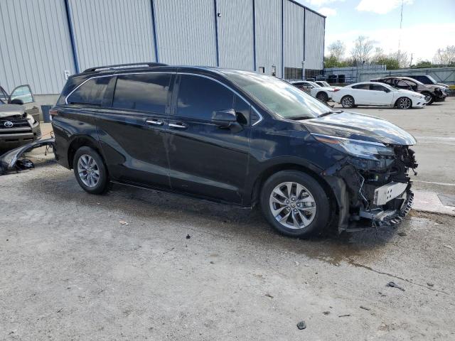 5TDJRKEC0PS177339 - 2023 TOYOTA SIENNA XLE BLACK photo 4