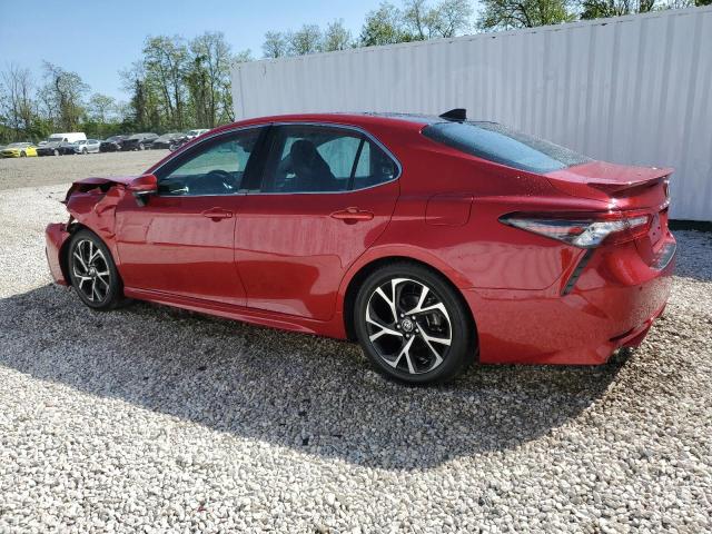 4T1K61AK0MU485683 - 2021 TOYOTA CAMRY XSE RED photo 2