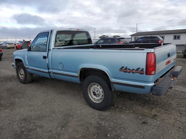 1GTFK24K7MZ537882 - 1991 GMC SIERRA K2500 BLUE photo 2