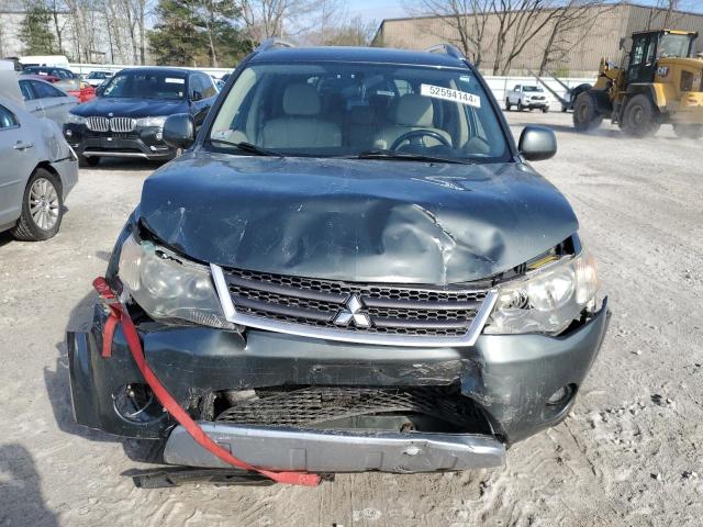 JA4MT41X28Z015287 - 2008 MITSUBISHI OUTLANDER XLS GREEN photo 5