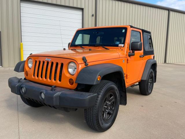 1C4AJWAG7CL144244 - 2012 JEEP WRANGLER SPORT ORANGE photo 2