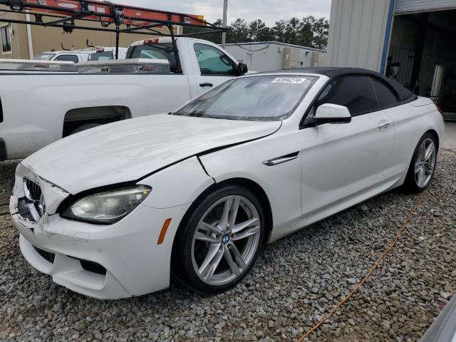 WBALW7C51EDX58874 - 2014 BMW 640 I WHITE photo 1