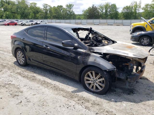 5NPDH4AE9EH539934 - 2014 HYUNDAI ELANTRA SE BURN photo 4