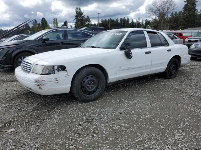 2FAHP71W96X137206 - 2006 FORD CROWN VICT POLICE INTERCEPTOR WHITE photo 1