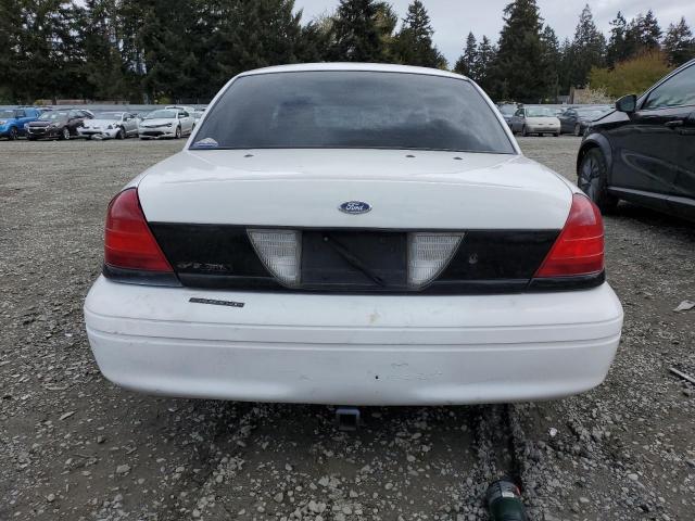 2FAHP71W96X137206 - 2006 FORD CROWN VICT POLICE INTERCEPTOR WHITE photo 6