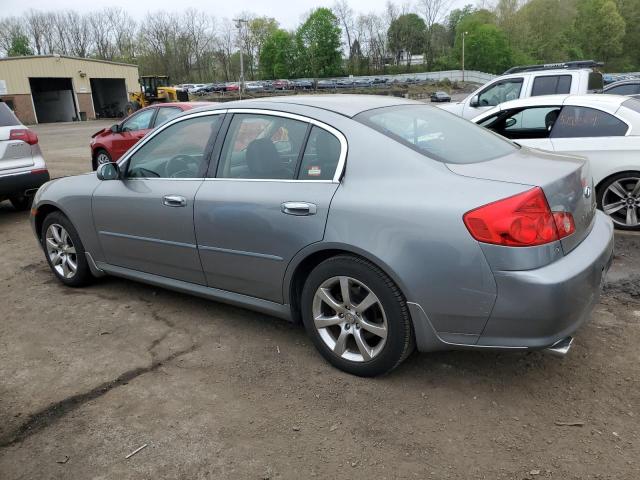 JNKCV51F25M314777 - 2005 INFINITI G35 GRAY photo 2