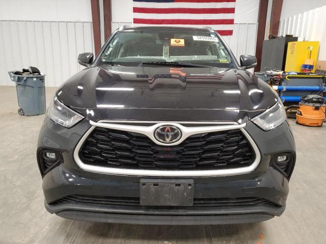 5TDHZRBH0MS063991 - 2021 TOYOTA HIGHLANDER XLE BLACK photo 5