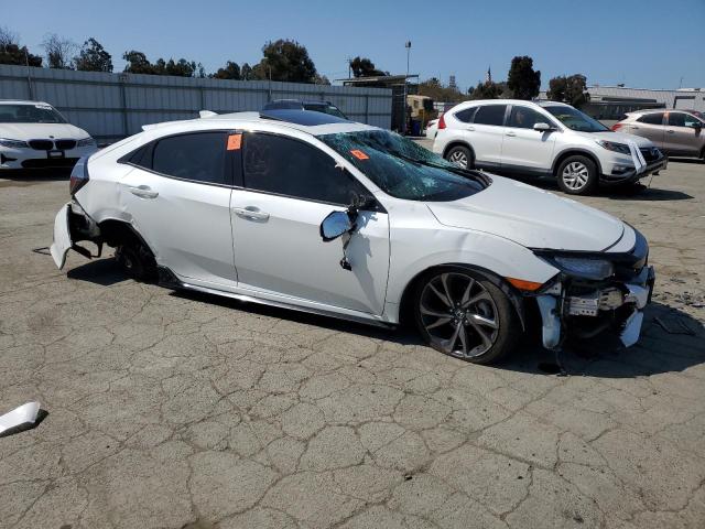 SHHFK7H90JU415370 - 2018 HONDA CIVIC SPORT TOURING WHITE photo 4