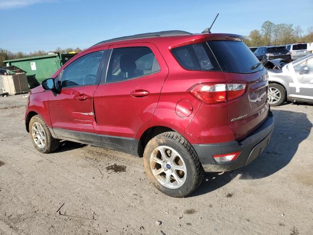 MAJ6S3GL5LC352344 - 2020 FORD ECOSPORT SE RED photo 2