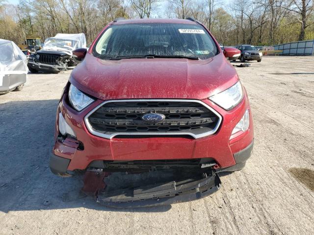 MAJ6S3GL5LC352344 - 2020 FORD ECOSPORT SE RED photo 5