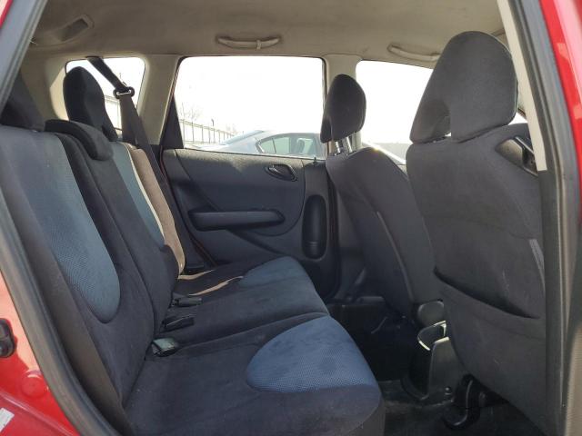 JHMGD38647S033657 - 2007 HONDA FIT S RED photo 10