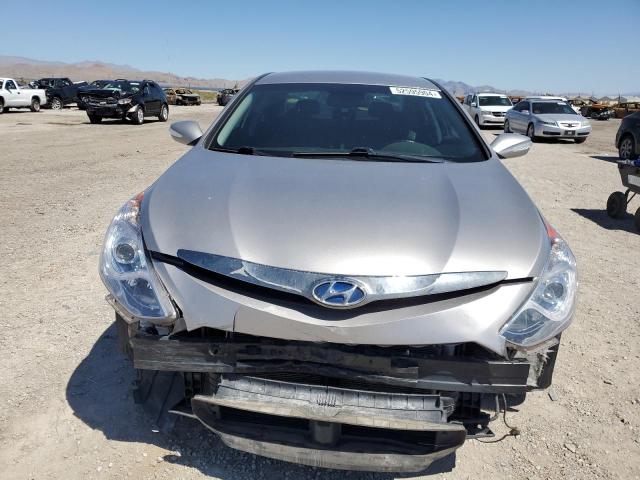 KMHEC4A41DA082841 - 2013 HYUNDAI SONATA HYBRID SILVER photo 5