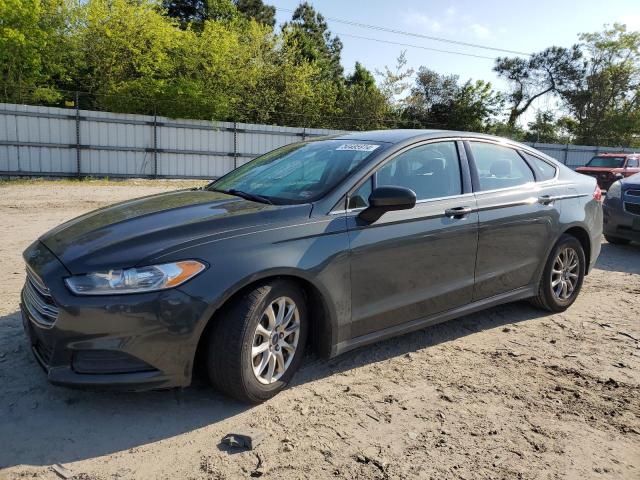 3FA6P0G79FR289614 - 2015 FORD FUSION S CHARCOAL photo 1