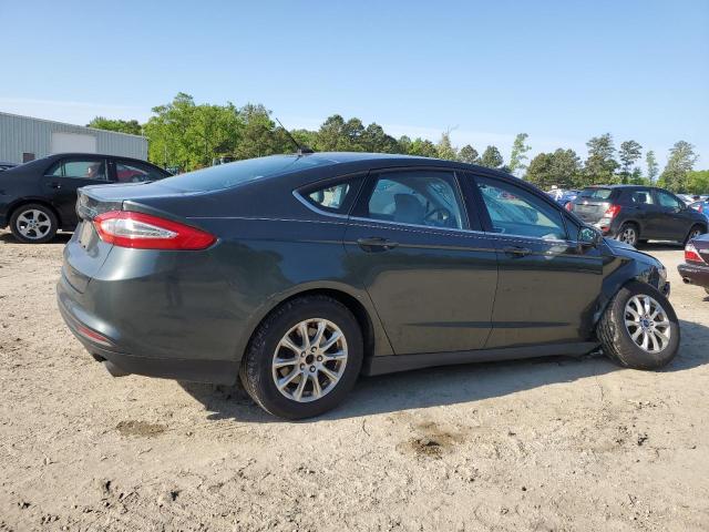 3FA6P0G79FR289614 - 2015 FORD FUSION S CHARCOAL photo 3