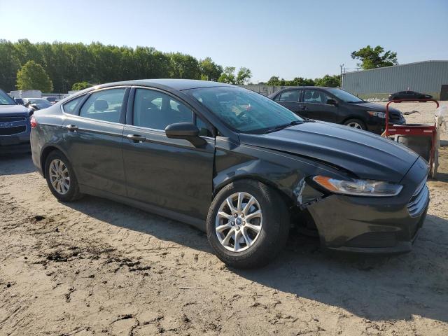 3FA6P0G79FR289614 - 2015 FORD FUSION S CHARCOAL photo 4