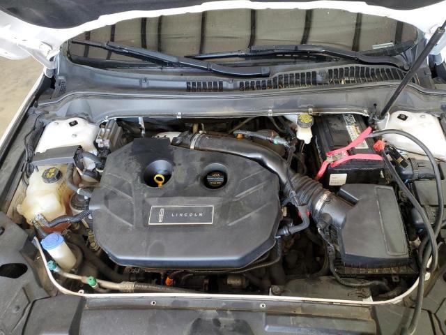 3LN6L5E94HR644680 - 2017 LINCOLN MKZ RESERVE WHITE photo 11