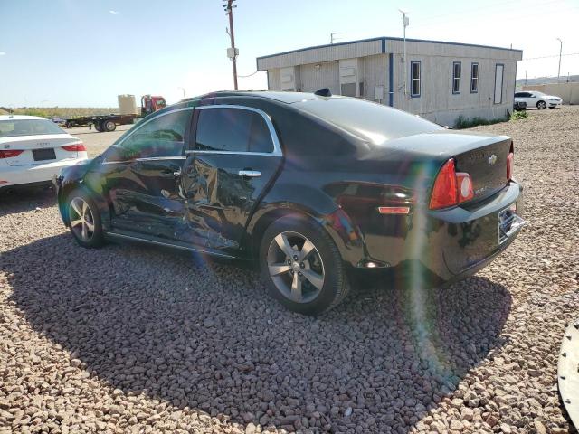 1G1ZC5E06CF322804 - 2012 CHEVROLET MALIBU 1LT BLACK photo 2