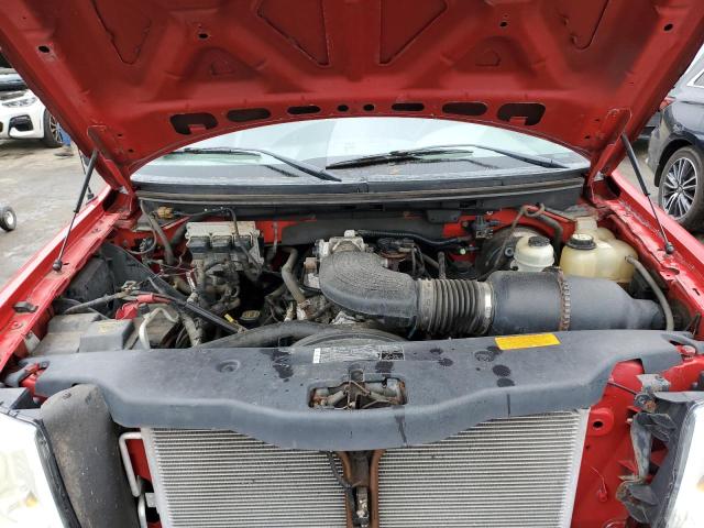 1FTRX14W95NB80502 - 2005 FORD F150 RED photo 11