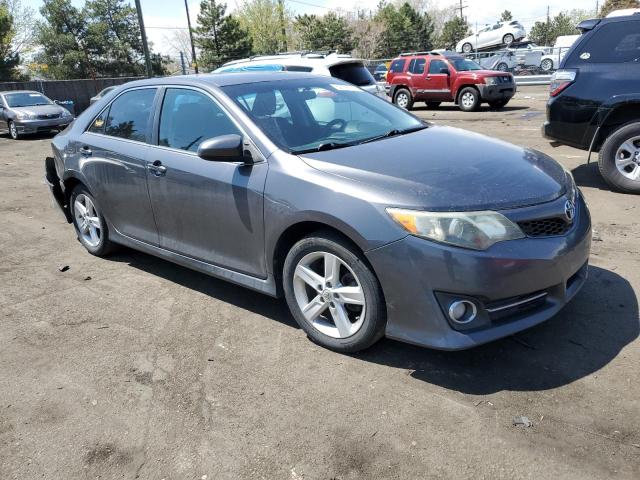 4T1BF1FK8CU181377 - 2012 TOYOTA CAMRY BASE GRAY photo 4