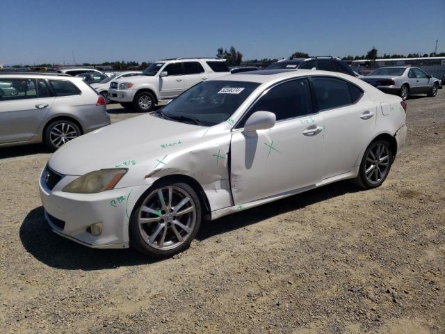 JTHBK262185062236 - 2008 LEXUS IS 250 WHITE photo 1