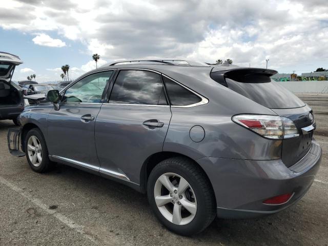 2T2ZK1BA8CC068842 - 2012 LEXUS RX 350 GRAY photo 2