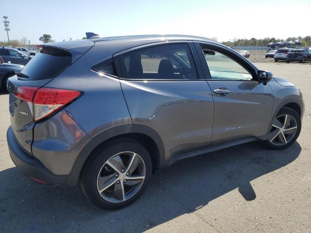 3CZRU6H74NM728189 - 2022 HONDA HR-V EXL GRAY photo 3