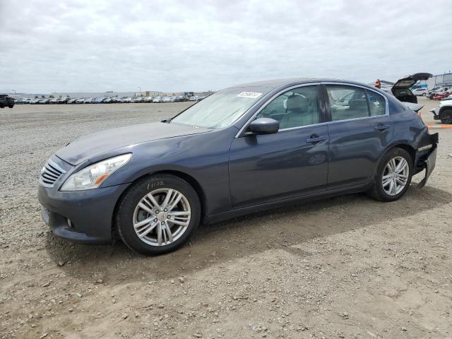 JN1CV6AP8AM201879 - 2010 INFINITI G37 BASE CHARCOAL photo 1