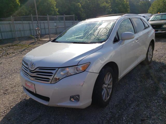 4T3ZE11A09U011546 - 2009 TOYOTA VENZA WHITE photo 2