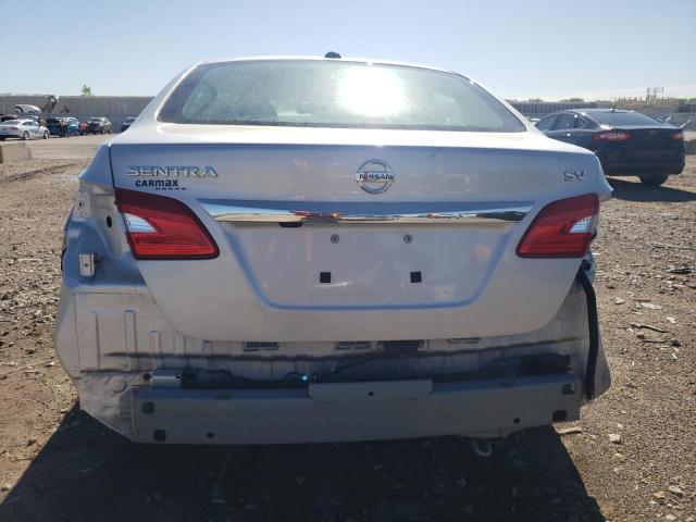 3N1AB7AP6KY385191 - 2019 NISSAN SENTRA S SILVER photo 6