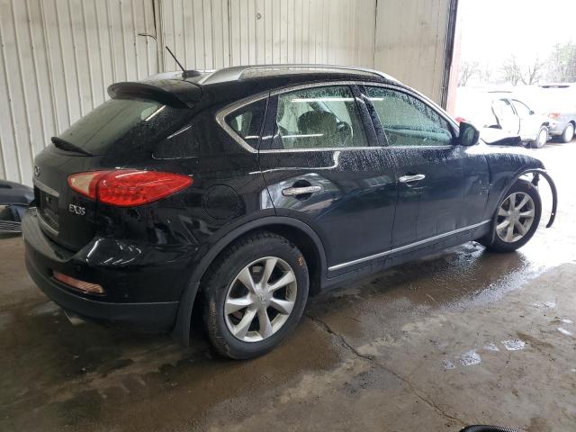 JNKAJ09F18M357196 - 2008 INFINITI EX35 BASE Սև լուսանկար 3