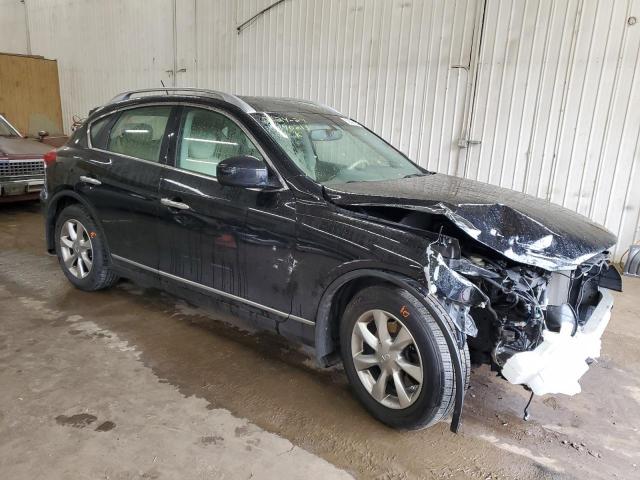 JNKAJ09F18M357196 - 2008 INFINITI EX35 BASE Սև լուսանկար 4