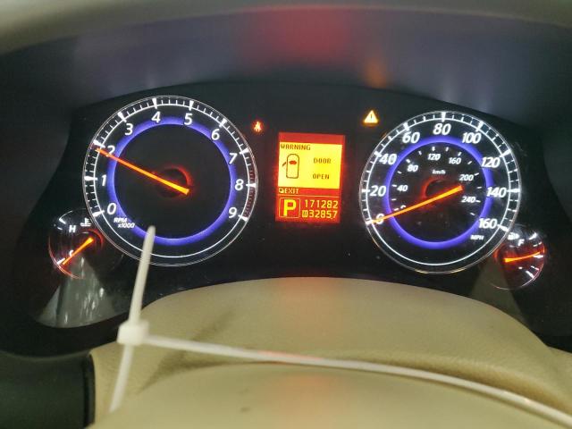 JNKAJ09F18M357196 - 2008 INFINITI EX35 BASE Սև լուսանկար 9