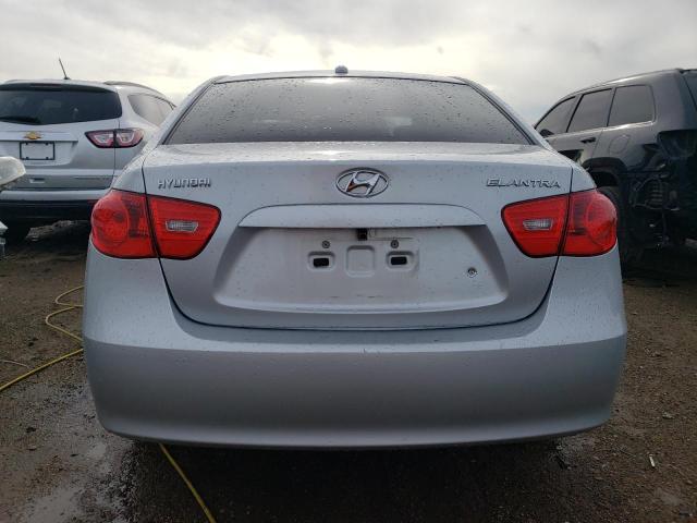 KMHDU46D58U451478 - 2008 HYUNDAI ELANTRA GLS SILVER photo 6