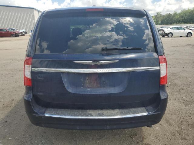 2C4RC1CGXCR220981 - 2012 CHRYSLER TOWN & COU TOURING L BLUE photo 6