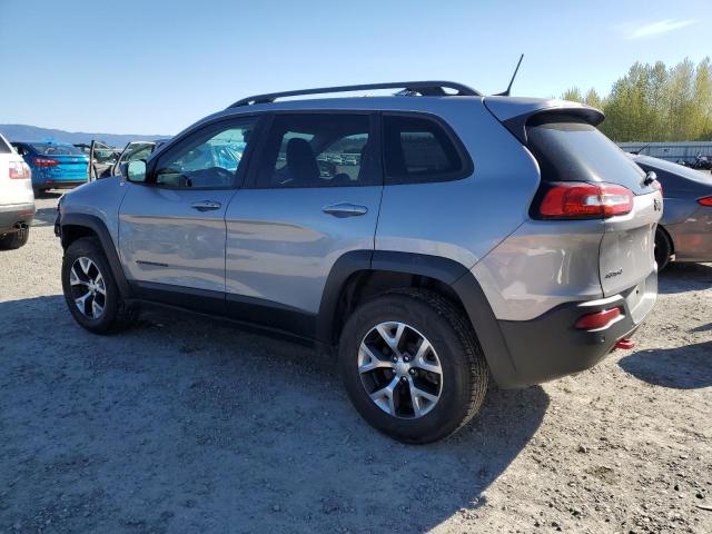 1C4PJMBXXJD619860 - 2018 JEEP CHEROKEE TRAILHAWK SILVER photo 2