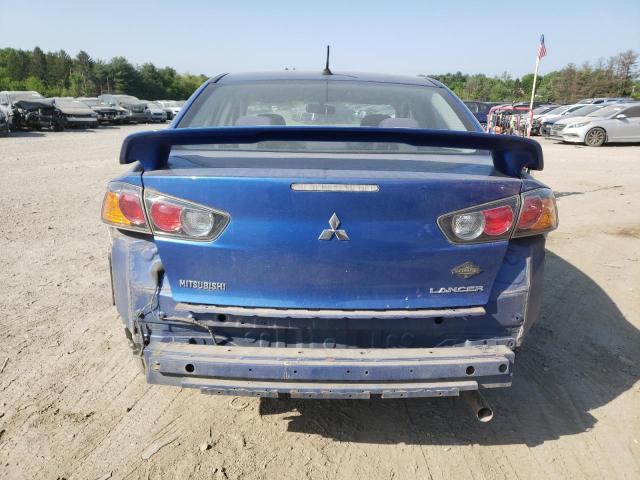 JA32U2FU6BU032187 - 2011 MITSUBISHI LANCER ES/ES SPORT BLUE photo 6