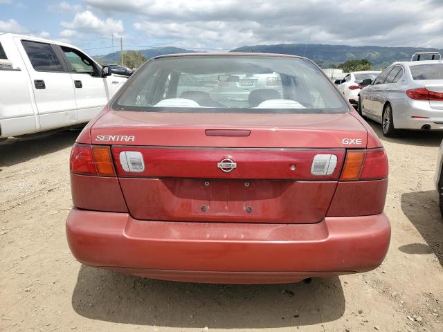 1N4AB41D6WC758980 - 1998 NISSAN SENTRA E RED photo 6