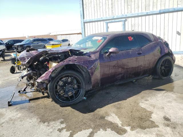 2C3CDZFJ7LH210606 - 2020 DODGE CHALLENGER R/T SCAT PACK PURPLE photo 1