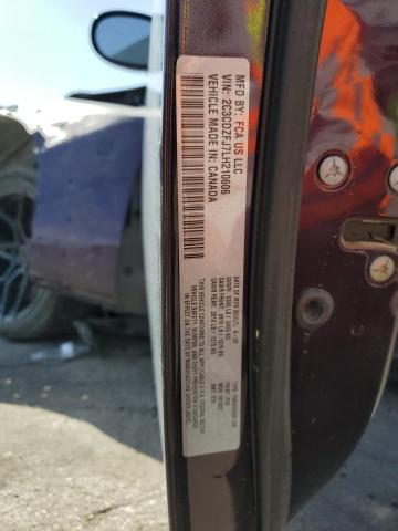 2C3CDZFJ7LH210606 - 2020 DODGE CHALLENGER R/T SCAT PACK PURPLE photo 12