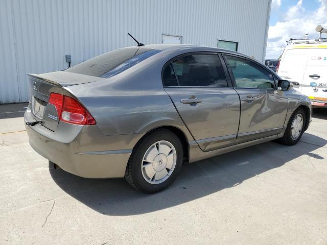 JHMFA36257S018315 - 2007 HONDA CIVIC HYBRID GRAY photo 3