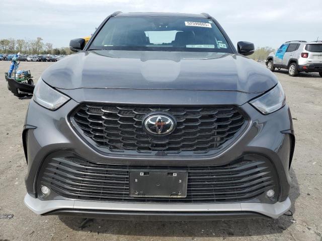 5TDKDRBH6PS509182 - 2023 TOYOTA HIGHLANDER L GRAY photo 5