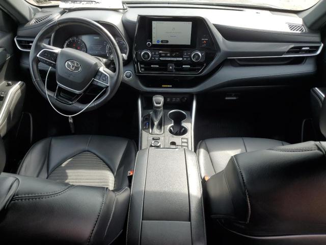 5TDKDRBH6PS509182 - 2023 TOYOTA HIGHLANDER L GRAY photo 8