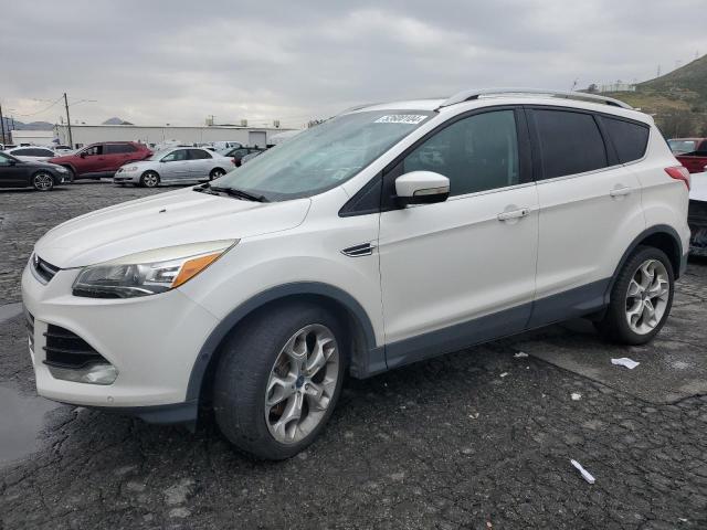 1FMCU9J97DUA78661 - 2013 FORD ESCAPE TITANIUM WHITE photo 1