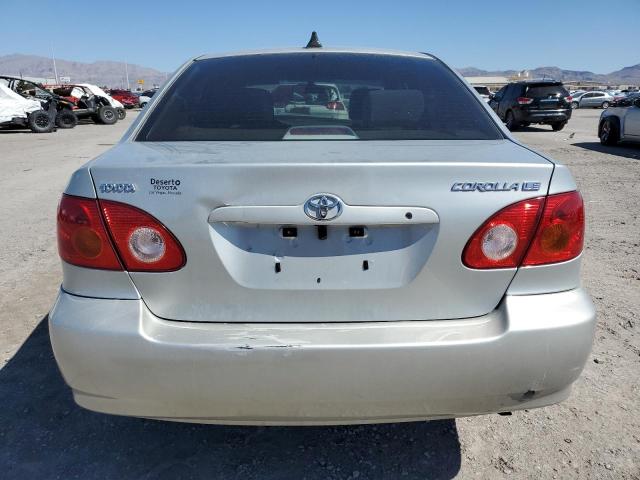 1NXBR32E33Z050621 - 2003 TOYOTA COROLLA CE SILVER photo 6