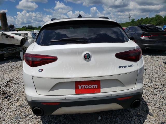 ZASFAKNN7J7C01045 - 2018 ALFA ROMEO STELVIO TI SPORT WHITE photo 6